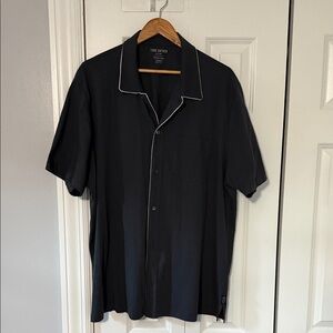 Todd Snyder Black Casual Button Down Shirt